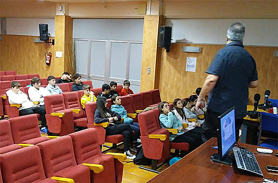 Charla en IES La Laboral