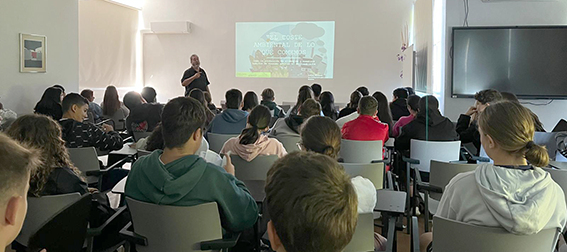 Charla en IES La Laboral 2ºESO