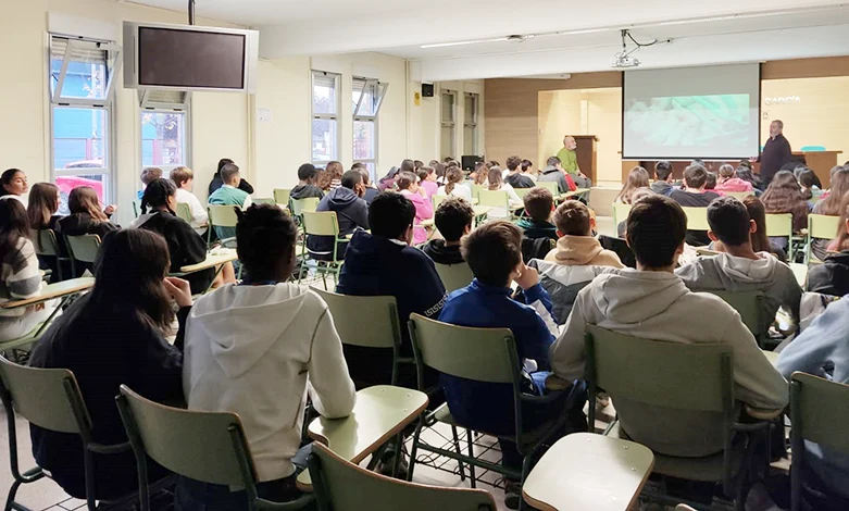 Charla en IES Cosme García