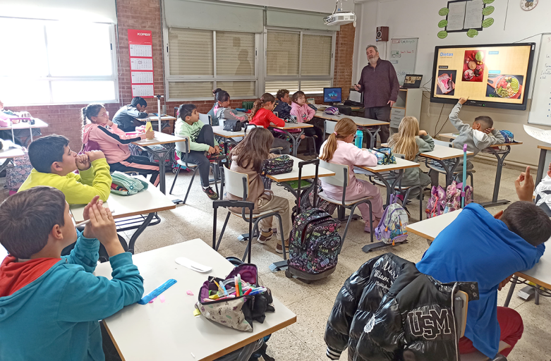 Charla en el CEIP Beato Jerónimo Hermosilla