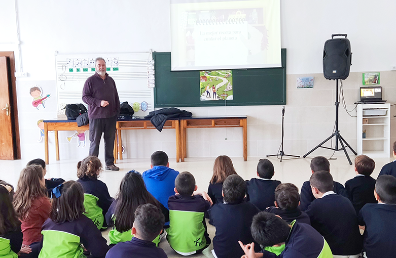 Charla en el Colegio Sagrados Corazones